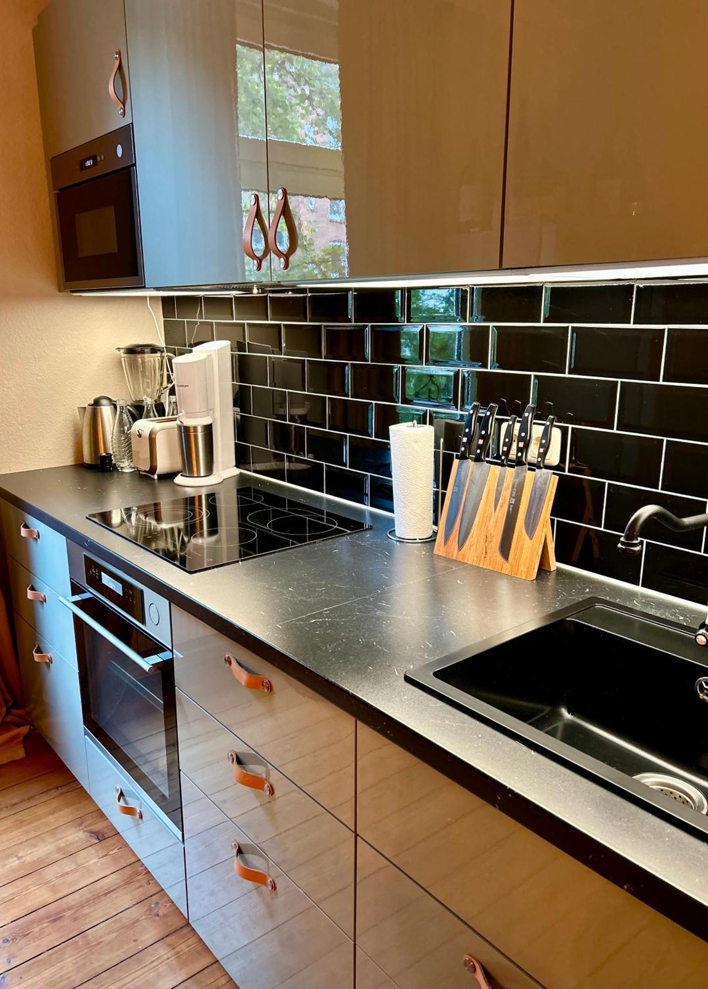 Deluxe Altbaucharme In Zentraler Lage Apartment คีล ภายนอก รูปภาพ